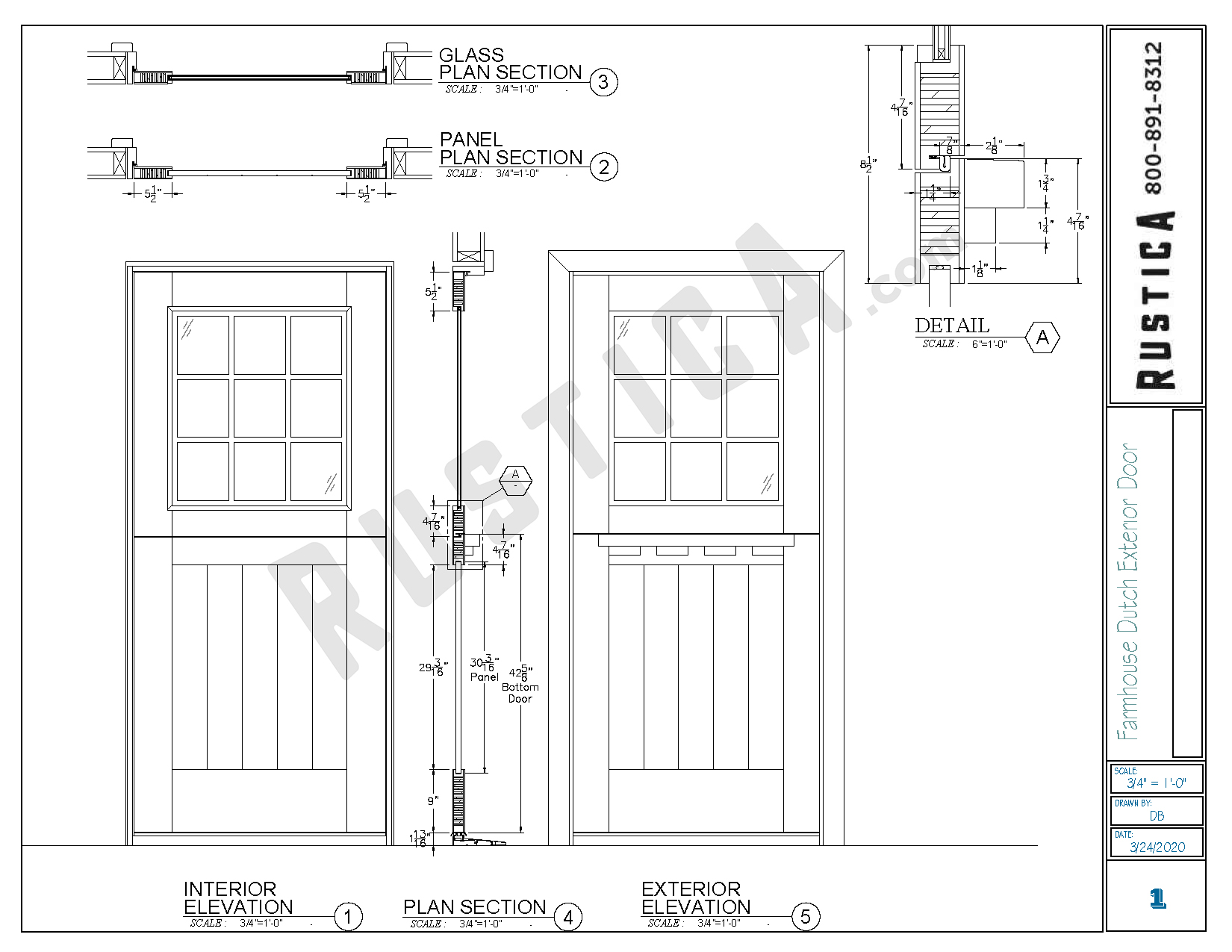 Farmhouse Dutch Door Rustica